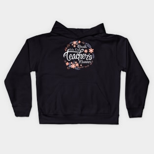 Cute End Of School Year Teacher Summer Bruh We Out Teachers Kids Hoodie